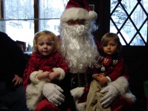 Mira, Santa and Jayden
