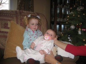 Mira and baby Addison