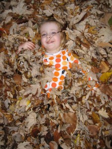 Mira Mira in the leaves