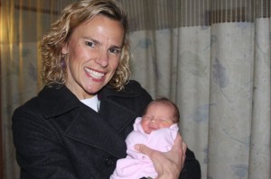 Dr. Starck and baby Luna