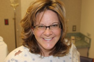 Erika before our scheduled c-section