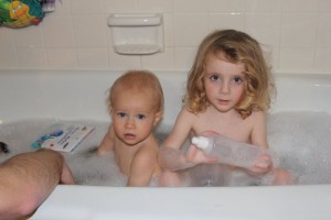 Fun in the bath!